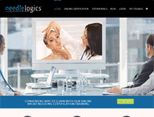 Tablet Screenshot of needlelogics.com